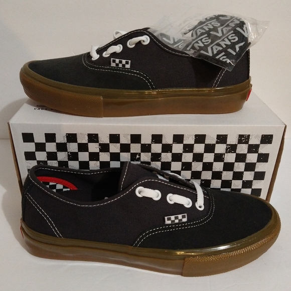 Vans Shoes Vans Skate Authentic Ravengum Shoes Mens Size 8 Poshmark